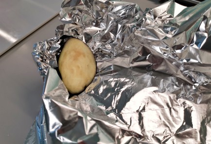 Фото шага рецепта Закуска из баклажана капрезе 140883 шаг 5  