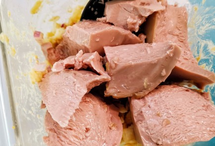 Фото шага рецепта Закуска из кабачка с печенью трески 151272 шаг 13  