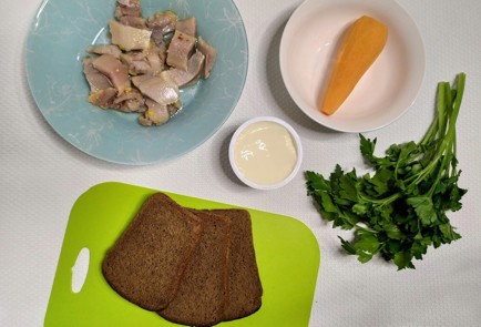 Фото шага рецепта Закуска из сельди 187839 шаг 1  