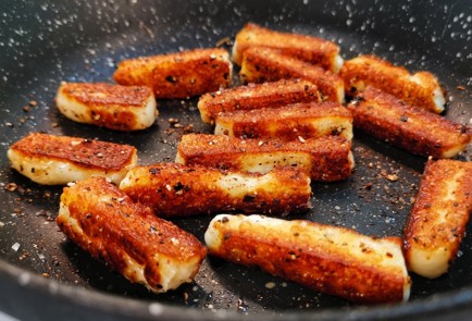 Фото шага рецепта Закуска из сыра халуми 174656 шаг 10