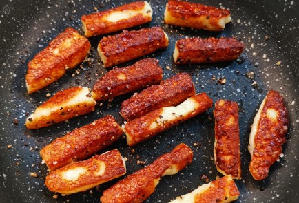 Фото шага рецепта Закуска из сыра халуми 174656 шаг 8