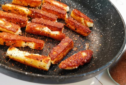 Фото шага рецепта Закуска из сыра халуми 174656 шаг 9