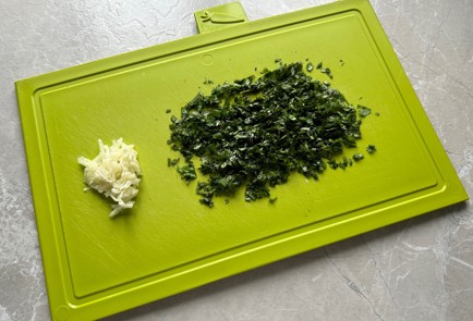 Фото шага рецепта Закуска из запеченных баклажанов 174128 шаг 8  