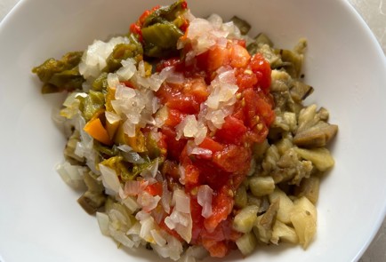 Фото шага рецепта Закуска из запеченных овощей 174257 шаг 7  