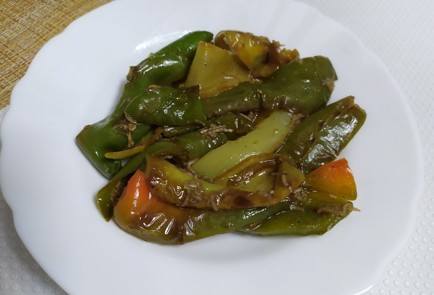 Фото шага рецепта Закуска из зеленых перцев 190117 шаг 10  