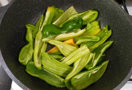 Фото шага рецепта Закуска из зеленых перцев 190117 шаг 3  