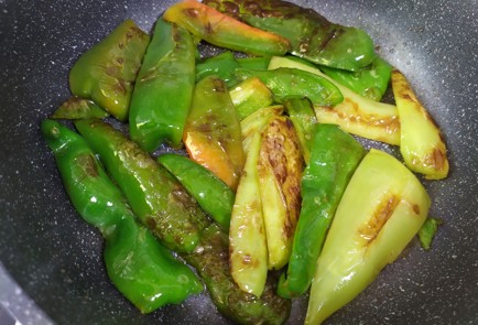 Фото шага рецепта Закуска из зеленых перцев 190117 шаг 5  