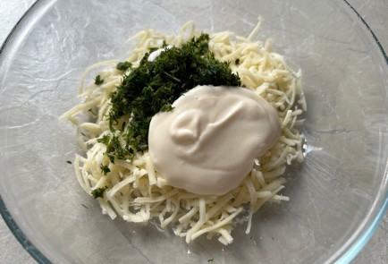 Фото шага рецепта Закуска из жареных баклажанов 174275 шаг 6  