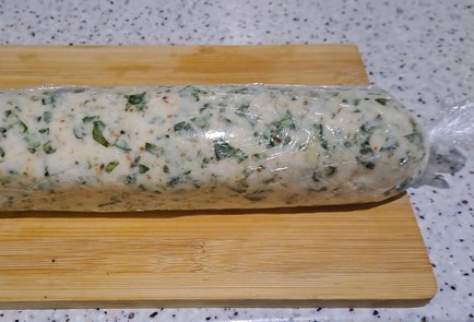 Фото шага рецепта Закусочное сало с зеленым базиликом 186697 шаг 11  