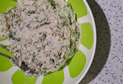 Фото шага рецепта Закусочное сало с зеленым базиликом 186697 шаг 9  