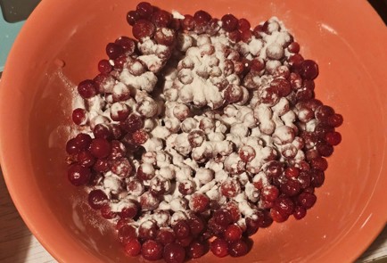 Фото шага рецепта Заливной пирог с брусникой 191537 шаг 9