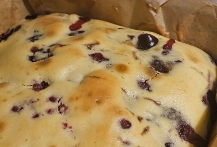 Фото шага рецепта Заливной пирог с ежевикой 191538 шаг 12