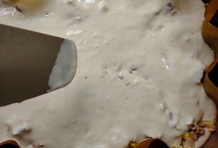 Фото шага рецепта Заливной рыбный пирог 192036 шаг 16  