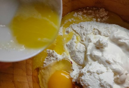 Фото шага рецепта Заливной рыбный пирог 192036 шаг 7  