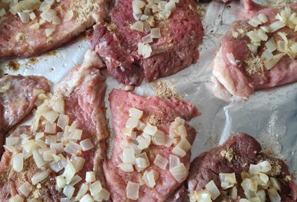 Фото шага рецепта Запеченная свинина с болгарским перцем 175467 шаг 11  