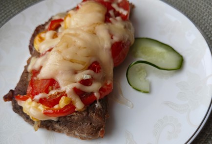 Фото шага рецепта Запеченная свинина с болгарским перцем 175467 шаг 18  