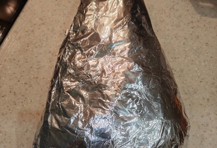 Фото шага рецепта Запеченная баранья нога с чесноком 175328 шаг 10