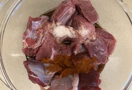 Фото шага рецепта Запеченная говядина с картофелем 189988 шаг 5  