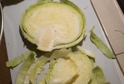 Фото шага рецепта Запеченная капуста с грибами сыром и яйцами 151756 шаг 1  