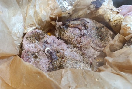 Фото шага рецепта Запеченная свиная лопатка 190999 шаг 11  