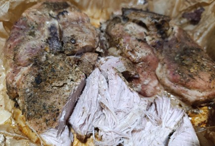 Фото шага рецепта Запеченная свиная лопатка 190999 шаг 12  