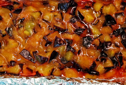 Фото шага рецепта Запеченный камамбер с кислосладким соусом 151449 шаг 15  