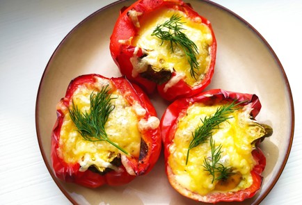 Фото шага рецепта Запеченные перцы 189283 шаг 10  