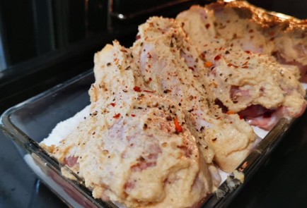 Фото шага рецепта Запеченные трюфельные куриные ножки 173368 шаг 9  