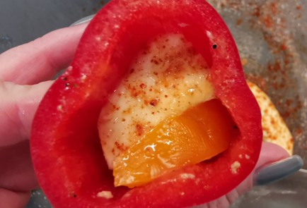 Фото шага рецепта Запеченный фаршированный рамиро 153097 шаг 5  