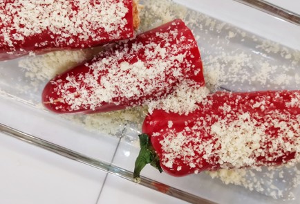 Фото шага рецепта Запеченный фаршированный рамиро 153097 шаг 6  