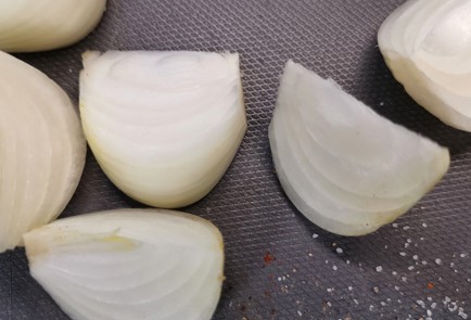 Фото шага рецепта Запеченный фаршированный рамиро 153097 шаг 7  