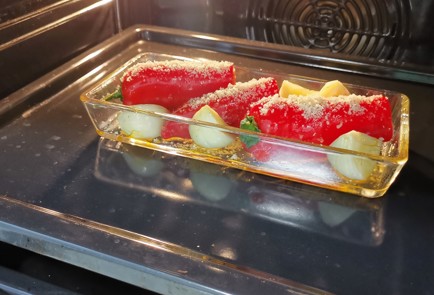 Фото шага рецепта Запеченный фаршированный рамиро 153097 шаг 9  