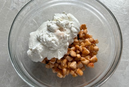 Фото шага рецепта Запеченный картофель с семгой и шпинатом 174245 шаг 8