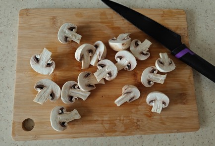 Фото шага рецепта Запеченный картофель с шампиньонами 176369 шаг 4  