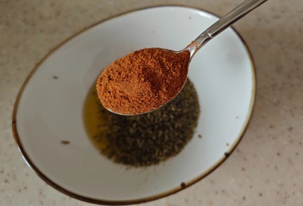 Фото шага рецепта Запеченный картофель с шампиньонами 176369 шаг 8  