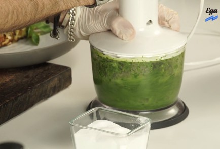 Фото шага рецепта Запеченный порей фаршированный ванильным пореем 125881 шаг 4  