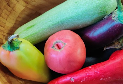 Фото шага рецепта Запеченые овощи 189936 шаг 1  