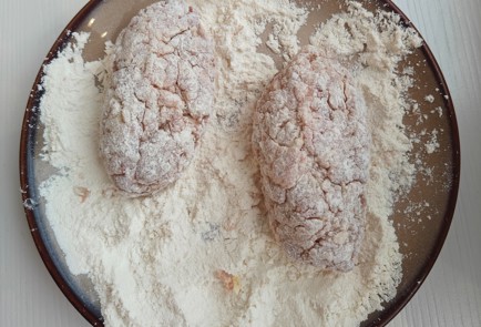 Фото шага рецепта Запеченные тефтели с пекинской капустой 175468 шаг 7  