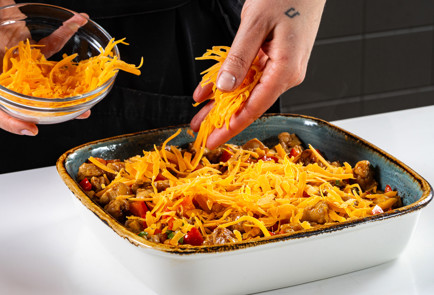 Фото шага рецепта Запеканка из батата с курицей 191253 шаг 10  