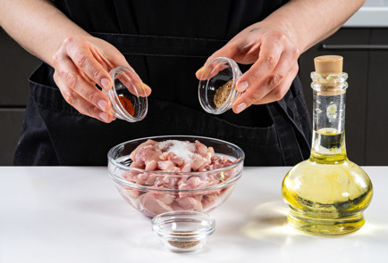 Фото шага рецепта Запеканка из батата с курицей 191253 шаг 5  