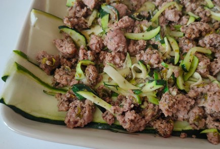 Фото шага рецепта Запеканка из цукини и фарша с овощами 186991 шаг 17  