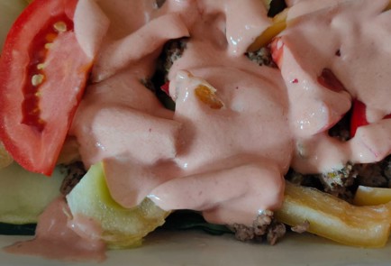 Фото шага рецепта Запеканка из цукини и фарша с овощами 186991 шаг 19  