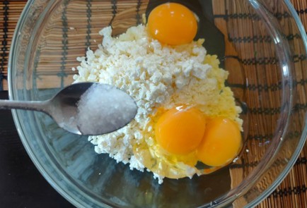 Фото шага рецепта Запеканка из кабачков помидоров и домашнего творога 174519 шаг 7  