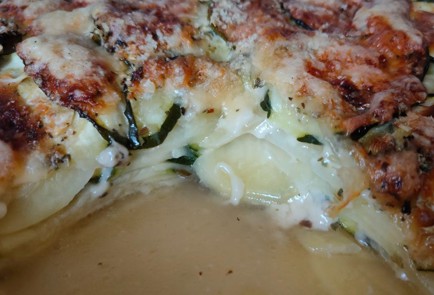 Фото шага рецепта Запеканка из картофеля и цукини с сыром 187038 шаг 15  