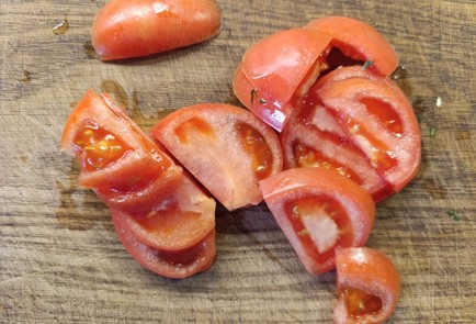 Фото шага рецепта Запеканка из лаваша с помидором и шпинатом 191086 шаг 11