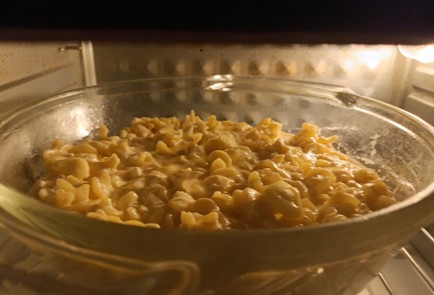 Фото шага рецепта Запеканка из макарон и творога как в детстве 191194 шаг 10