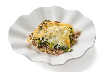 Фото шага рецепта Запеканка из пасты с савойской капустой и сыром 176113 шаг 14  