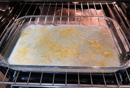 Фото шага рецепта Запеканка из поленты с грибами и сыром 174748 шаг 5  