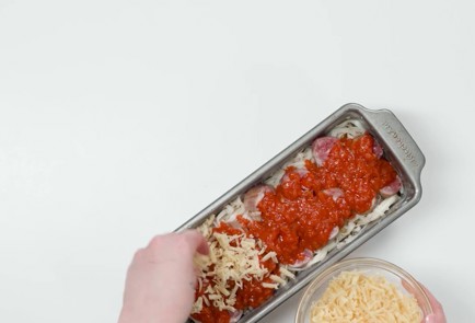 Фото шага рецепта Запеканка из пшеничной лапши с купатами 173508 шаг 12  