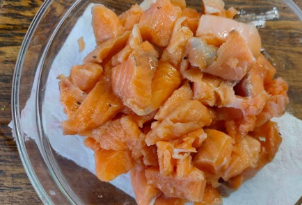 Фото шага рецепта Запеканка из семги и брокколи 175633 шаг 4  